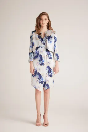 Whitney Jacket - Floral Blues