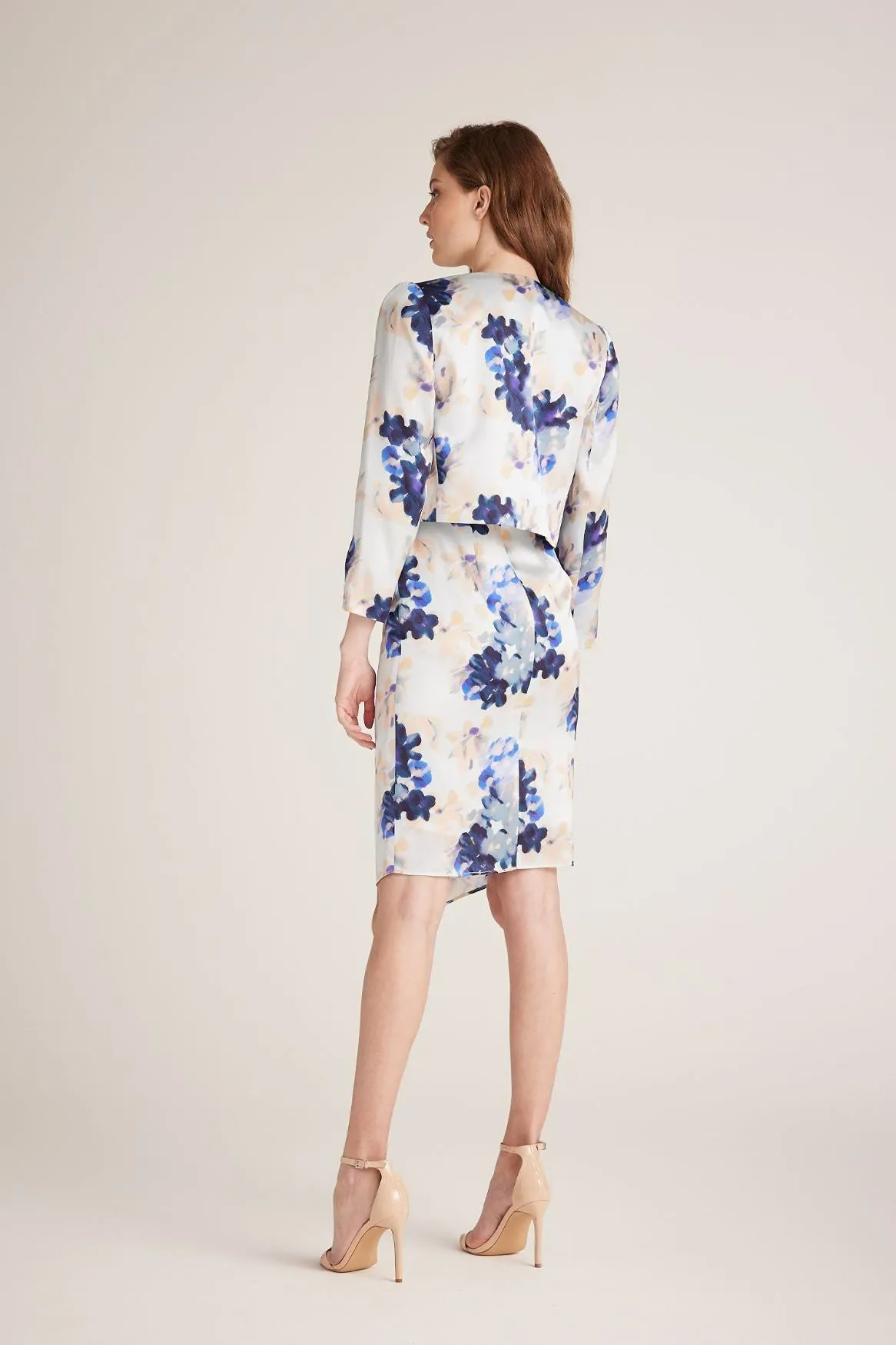 Whitney Jacket - Floral Blues