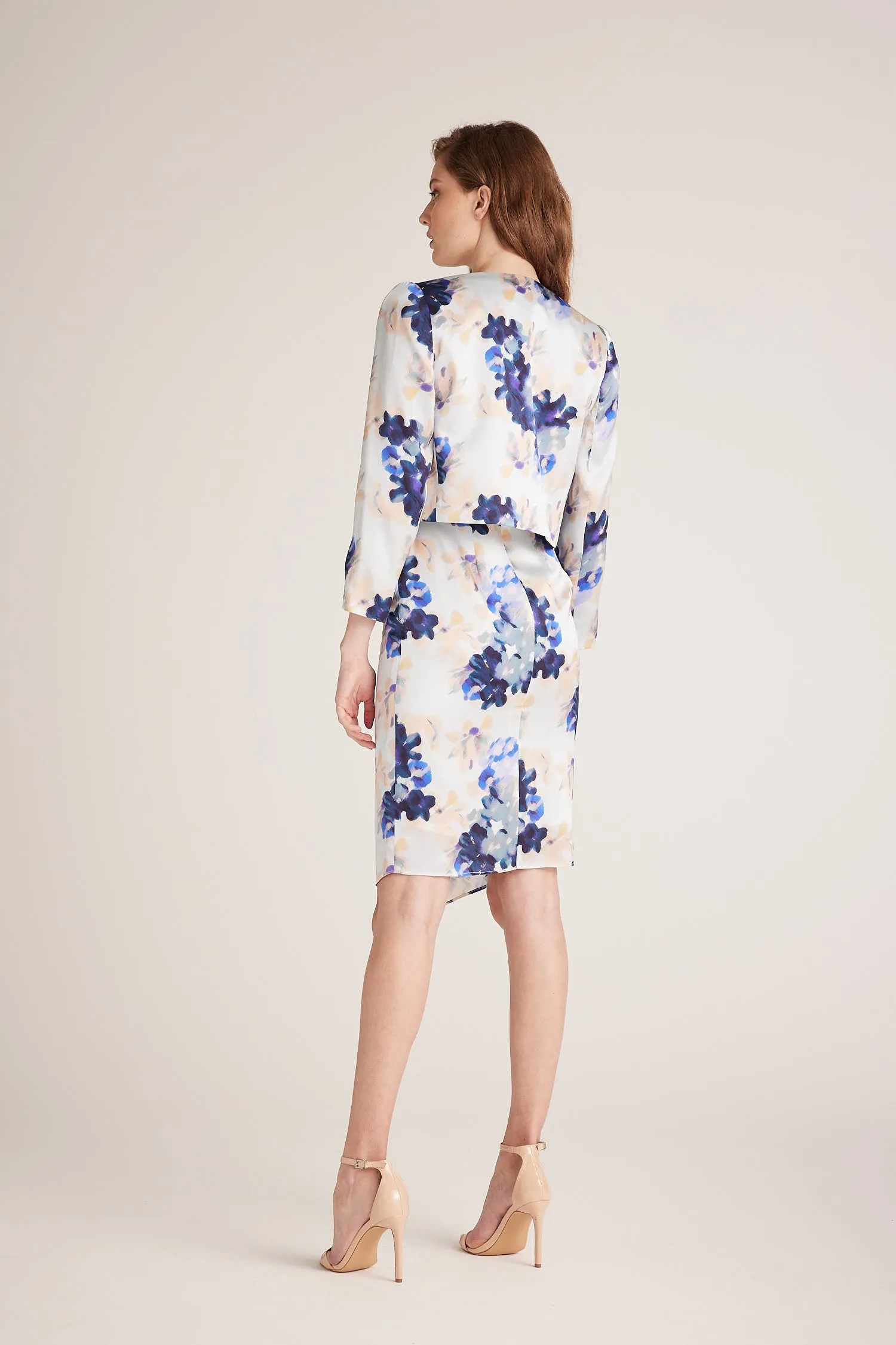 Whitney Jacket - Floral Blues