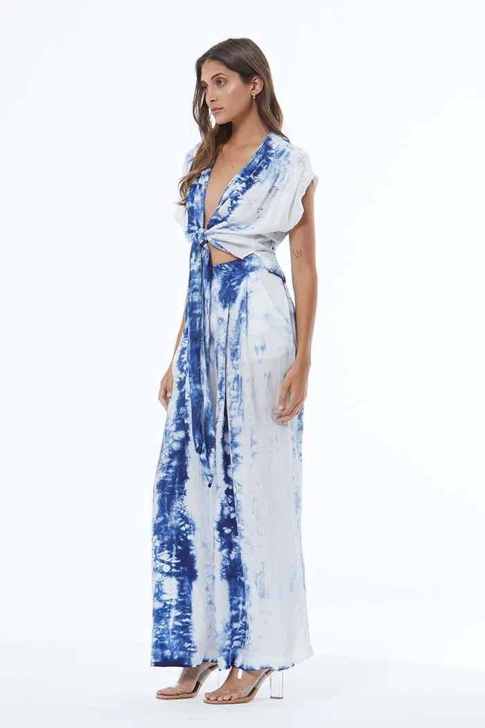 Wind Wrap Top // Cobalt Feather ~ NO RETURNS