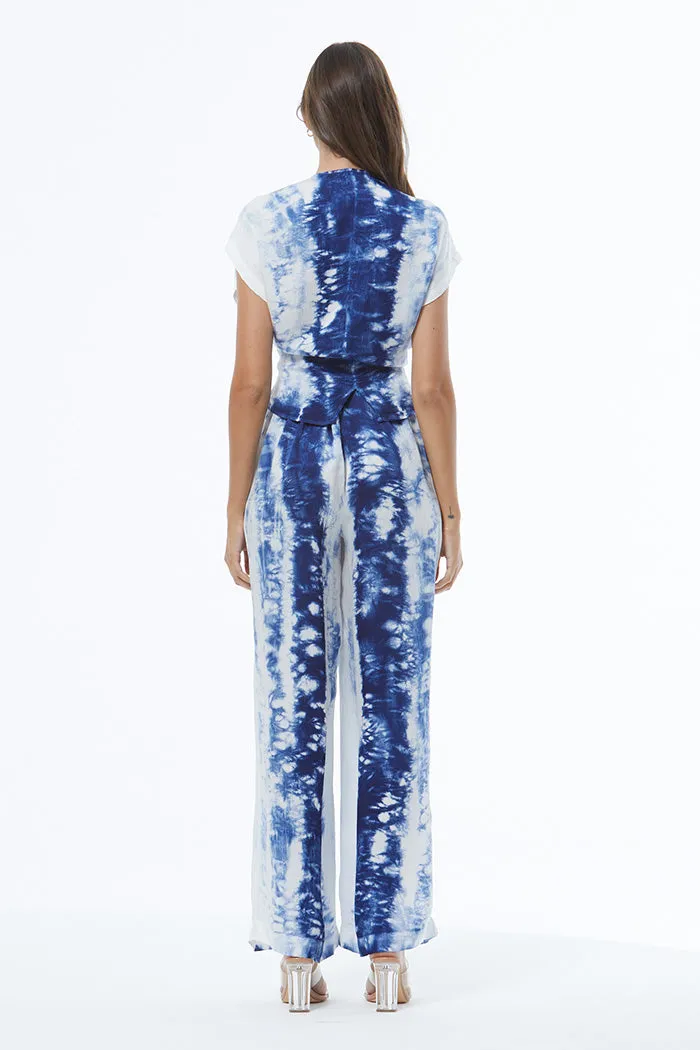 Wind Wrap Top // Cobalt Feather ~ NO RETURNS