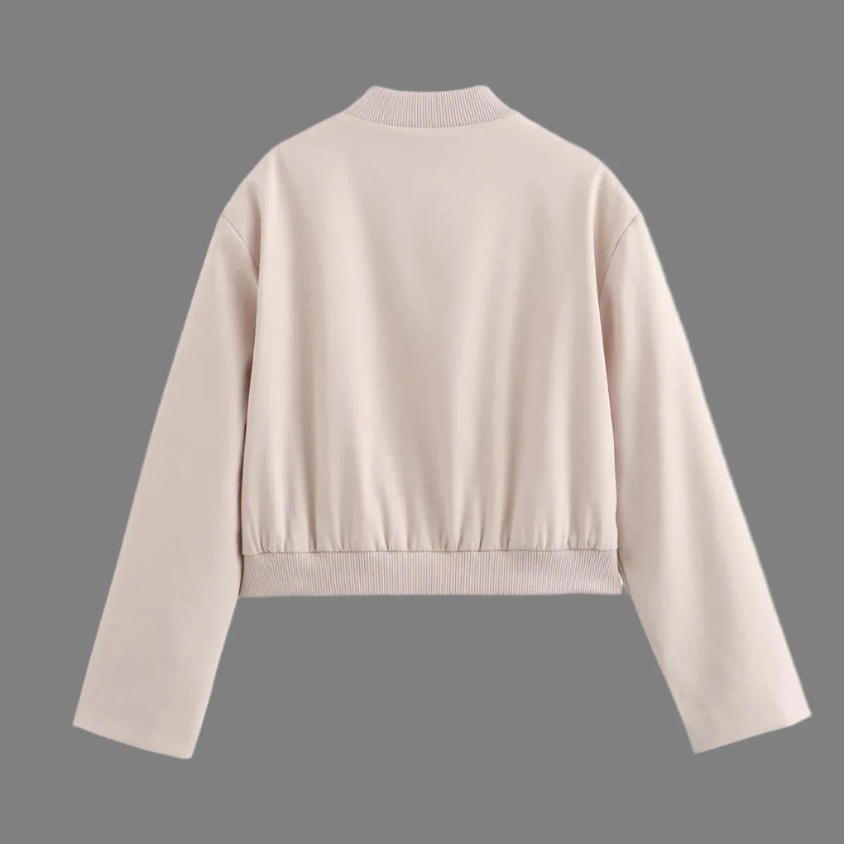 Women’s polyester jacket with pockets