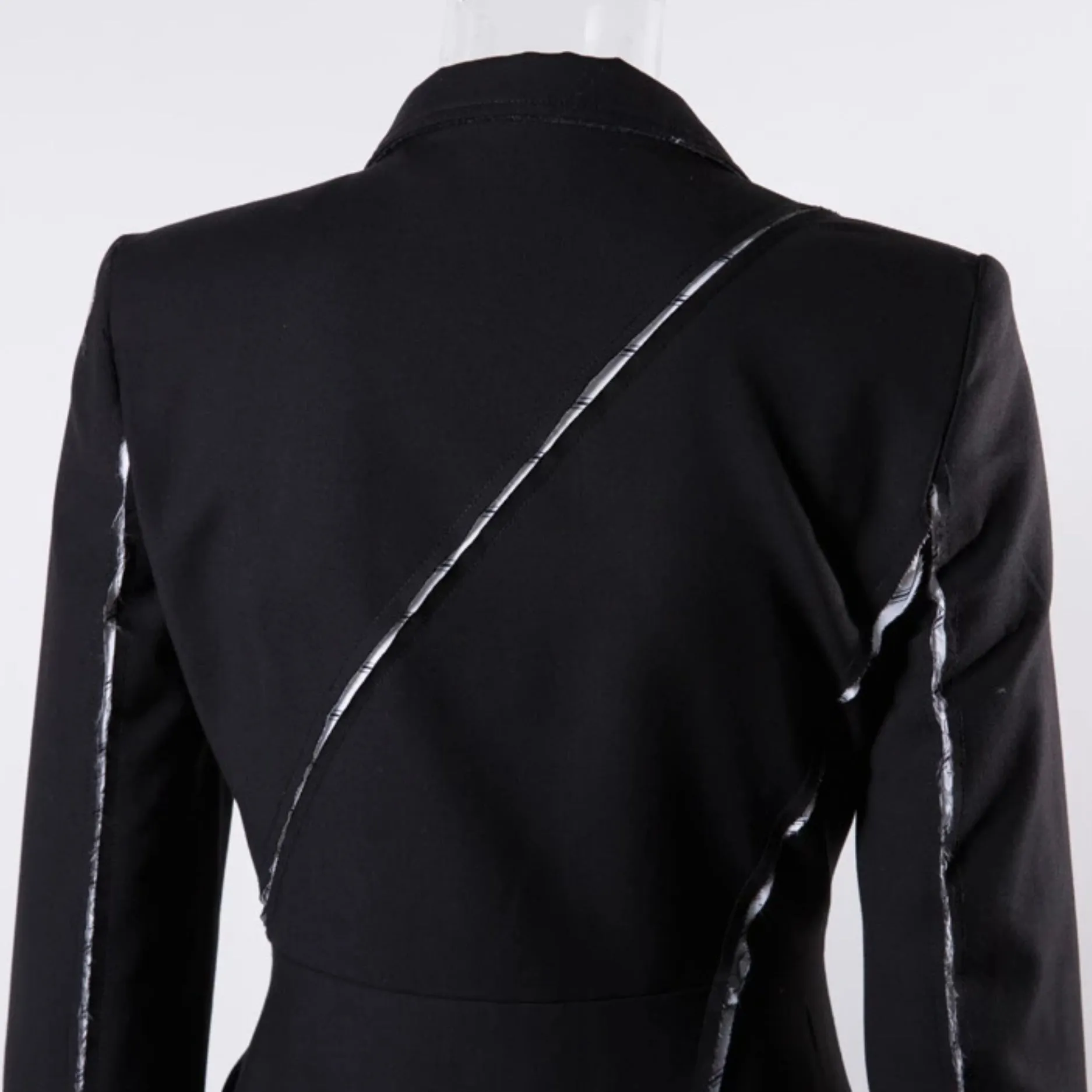 Women's Spring/Summer Long-Sleeve Coat With Buttons
