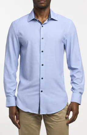 WRK Houndstooth Print Dress Shirt